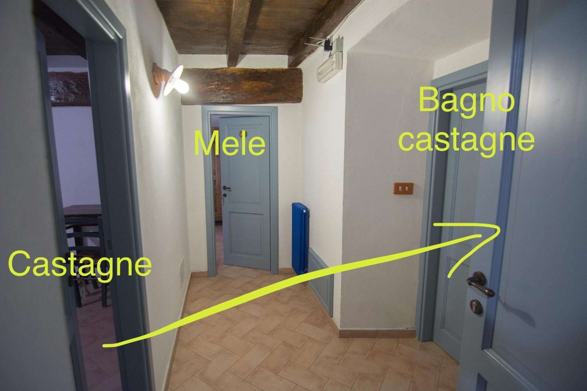 Agriturismo Casa Turchetti Comano  エクステリア 写真